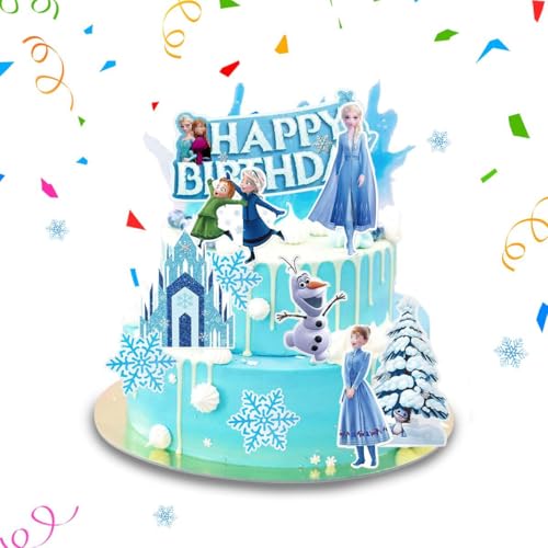 Frozen Kuchen Deko, 10 Stück Eiskönigin Torten deko, Frozen Torten deko, Geburtstag Torten deko Mädchen, Happy Birthday Torten deko für Mädchen Kinder Geburtstag Party Frozen Kuchen Deko, 10 Stück Eiskönigin Torten deko, Frozen Torten deko, Geburtstag Torten deko Mädchen, Happy Birthday Torten deko für Mädchen Kinder Geburtstag Party von WELLXUNK