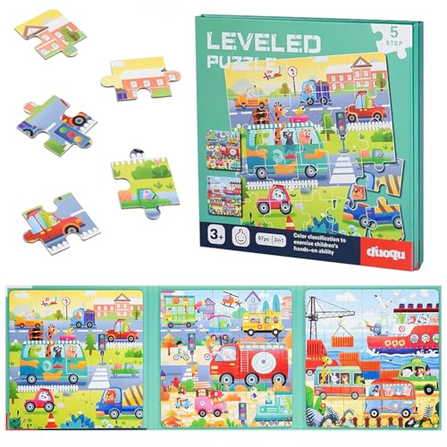 Magnetische Puzzle für Kinder, 25-30-42 Teile Verkehr Kinderpuzzle ab 3 Jahre, Magnet Puzzle, 3-in-1 Magnetpuzzle, Teile Magnet Puzzle Kinder, Kinderpuzzle Magnetspiel,3 Jigsaw Puzzle Muster in 1 Buch Magnetische Puzzle für Kinder, 25-30-42 Teile Verkehr Kinderpuzzle ab 3 Jahre, Magnet Puzzle, 3-in-1 Magnetpuzzle, Teile Magnet Puzzle Kinder, Kinderpuzzle Magnetspiel,3 Jigsaw Puzzle Muster in 1 Buch von WELLXUNK