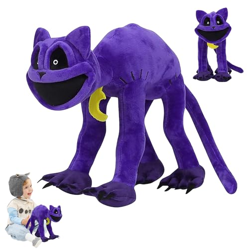Smiling Critters Plush Toys, Smiling Critters Plüschtier, Smiling Critters CatNap Plush, Horror Monster Plush, Lächelnde Critters Plüsch, Gruseliges lila Monster Smiling Critters catnap Plüschtier Smiling Critters Plush Toys, Smiling Critters Plüschtier, Smiling Critters CatNap Plush, Horror Monster Plush, Lächelnde Critters Plüsch, Gruseliges lila Monster Smiling Critters catnap Plüschtier von WELLXUNK