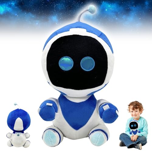 WELLXUNK Astro Bot Plüsch, Astro Bot Figur für Kinder, Astro Bot Plush, Weicher Gefüllter Roboterplüsch, Astro Bot Plüschspielfigur Plüsch, Roboter Plüschspielzeug für Halloween Weihnachten WELLXUNK Astro Bot Plüsch, Astro Bot Figur für Kinder, Astro Bot Plush, Weicher Gefüllter Roboterplüsch, Astro Bot Plüschspielfigur Plüsch, Roboter Plüschspielzeug für Halloween Weihnachten von WELLXUNK