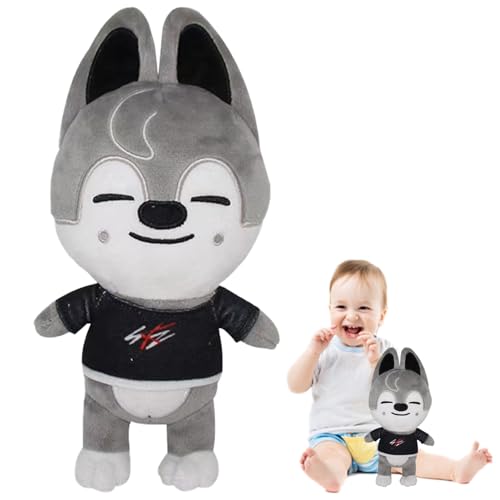 WELLXUNK Stray Kids Plushie, Stray Kids Plush, Stray Kids Plüsch, Stray Kids Kuscheltier, Stray Kids Plushies Toys, Stray Kids Plüschtier, Stray Kids Puppe Spielzeug, für Fans, Weihnachts, Geburtstag von WELLXUNK