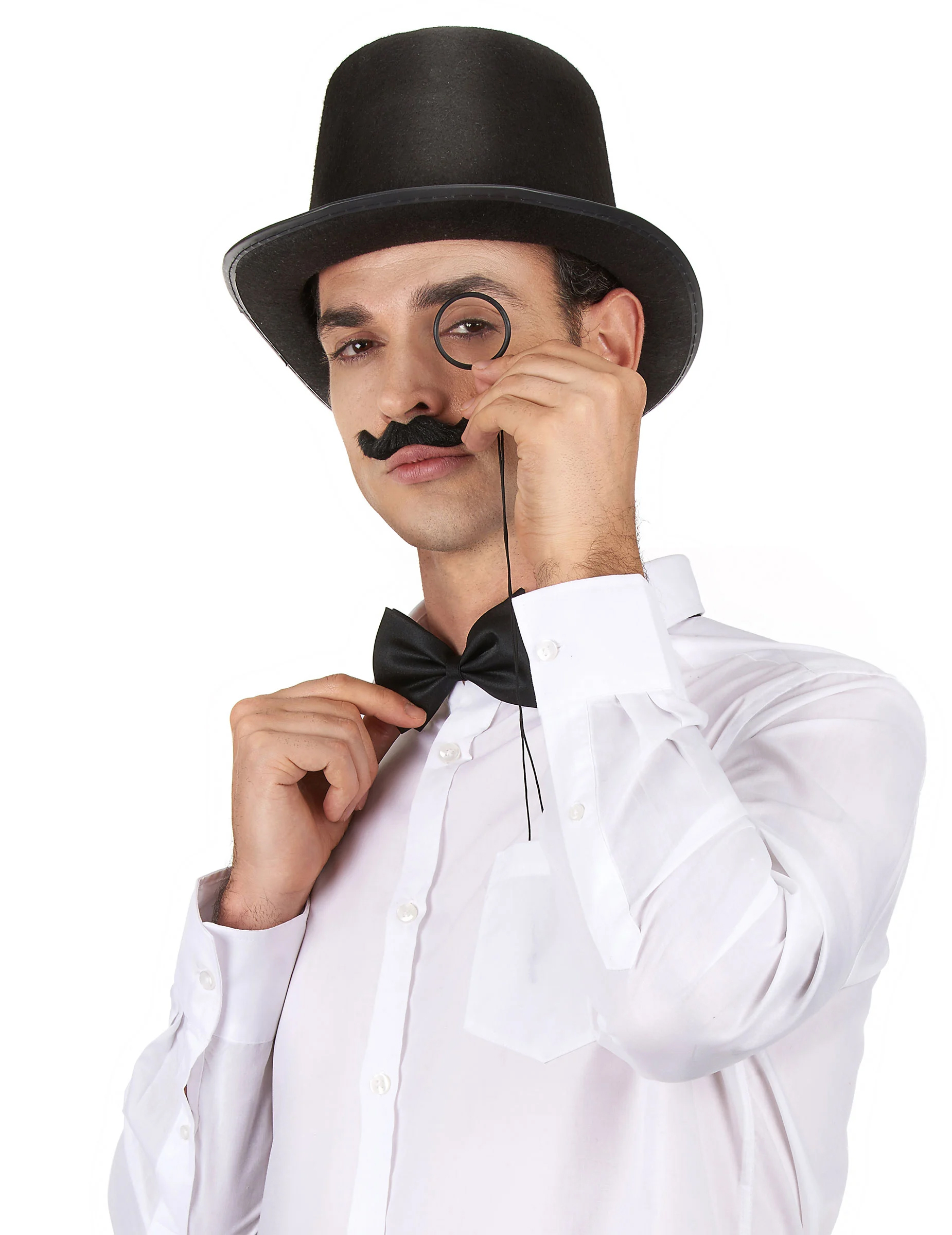 Edler Zylinder schwarz Edler Zylinder schwarz von KARNEVAL-MEGASTORE