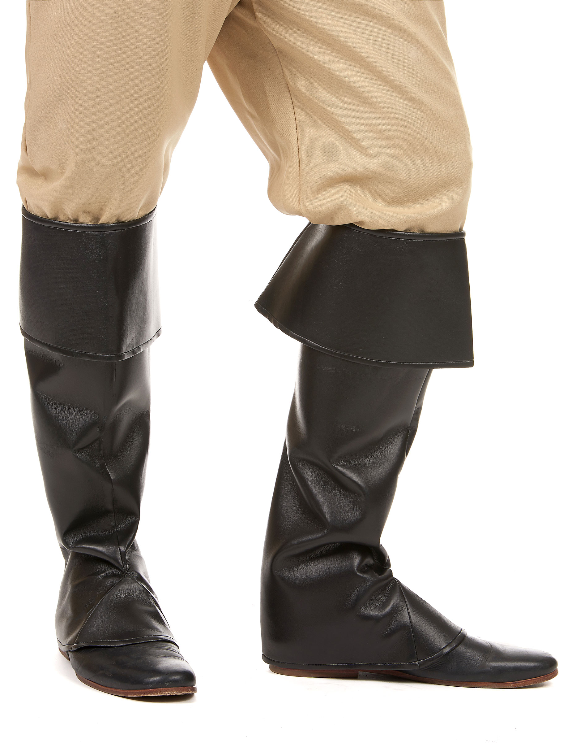 Überstiefel Stiefelstulpen schwarz Überstiefel Stiefelstulpen schwarz von KARNEVAL-MEGASTORE