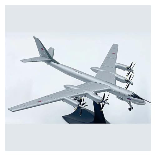 Aerobatic Flugzeug Legierungsmodell Im Maßstab 1:200, Druckguss-Tu-95-Kämpfer, Weißer Schwan-Bomber, Militärisches Tu95-Flugzeugmodell von WELSAA