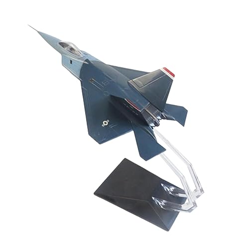 WELSAA Aerobatic Flugzeug 1:72 Flugzeugspielzeug F22-Kampfflugzeugmodelle Mit Ausstellungsstand, Realistischer Flugzeugkämpfer Für Geburtstagsgeschenke, Tischsammlung, Kamin von WELSAA