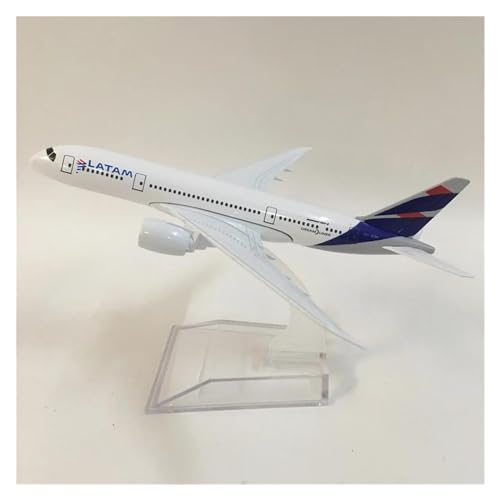 WELSAA Aerobatic Flugzeug 16 cm Legierungsmetall Latam Air Tam Airlines Boeing 787 B787 Airways Flugzeugmodell W Standflugzeug von WELSAA