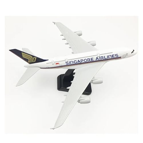 WELSAA Aerobatic Flugzeug 20CM Airlines Boeing 747 Flugzeugmodell Airbus A380 Flugzeugmodell Flugzeugmodell 16CM Legierungsmetalldruckguss (Farbe : EIN, Größe : 1 UK) von WELSAA