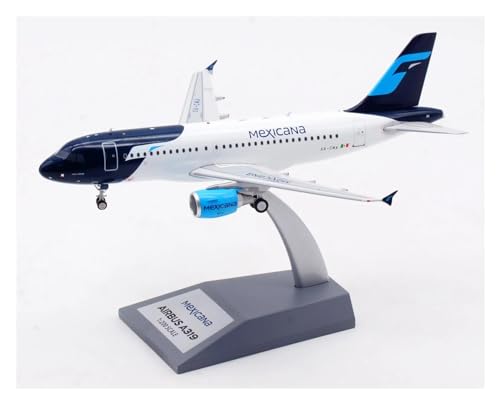 WELSAA Aerobatic Flugzeug IF319MX0523 Inflight 1:200 Mexicana Airlines Airbus A319 Druckguss-Flugzeug Jet Modell XA-CMA von WELSAA