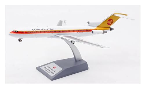 WELSAA Aerobatic Flugzeug IF722CO0223A Inflight 1:200 Continental Airlines Boeing B727-200 Diecast Aircraft Jet Modell N79754 von WELSAA