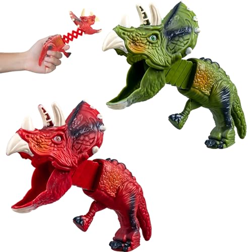WENAUANG 2 StüCke Dinosaurier Spielzeug Kinderspielzeug, Dinosaurier Spielzeug Pistolen Set, Dinosaurier Figuren, L-ego Dino, Geschenk FüR Jungen Und MäDchen, Kinder Spielzeug 4 5 6 7 8 Jahre WENAUANG 2 StüCke Dinosaurier Spielzeug Kinderspielzeug, Dinosaurier Spielzeug Pistolen Set, Dinosaurier Figuren, L-ego Dino, Geschenk FüR Jungen Und MäDchen, Kinder Spielzeug 4 5 6 7 8 Jahre von WENAUANG