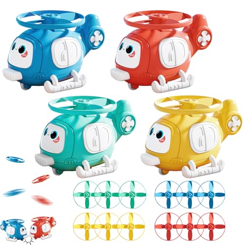WENAUANG Fliegende Untertasse Launcher Outdoor Spielzeug, Pop-up-Maschine Für Fliegende Untertassen, Propeller Spielzeug Kinder, Geeignet Gartenspiele, Geburtstag Geschenke für Kinder Ab 3-12 WENAUANG Fliegende Untertasse Launcher Outdoor Spielzeug, Pop-up-Maschine Für Fliegende Untertassen, Propeller Spielzeug Kinder, Geeignet Gartenspiele, Geburtstag Geschenke für Kinder Ab 3-12 von WENAUANG