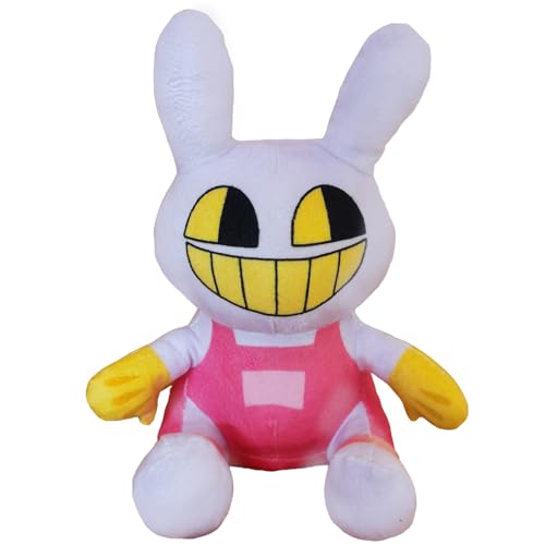 WENAUANG The Amazing Digital Circus Plush Toys, Jax Osterhase Plüschtier, Niedliche Anime Figuren Kaninchen Plüschtier, Ostern Weihnachts Halloween Geburtstagsgeschenke Für Jungen Mädchen von WENAUANG