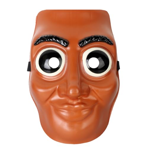 WENAUANG Tung Tung Tung Sahur Maske, Italien Brainrot Tiere Cosplay Maske, Lustig Strichmännchen Maske, Maskerade Kostüm Requisiten für Halloween Party WENAUANG Tung Tung Tung Sahur Maske, Italien Brainrot Tiere Cosplay Maske, Lustig Strichmännchen Maske, Maskerade Kostüm Requisiten für Halloween Party von WENAUANG