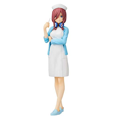 WENCY The Quintessential Quintuplets Actionfigur Nakano Miku Krankenschwester Uniform Ver. Figurine Ornamente Dekoration Modell Kinder Spielzeug Geschenk WENCY The Quintessential Quintuplets Actionfigur Nakano Miku Krankenschwester Uniform Ver. Figurine Ornamente Dekoration Modell Kinder Spielzeug Geschenk von WENCY