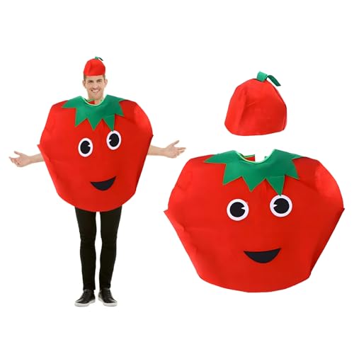 WENJION Tomatenfrucht-Kostüm für Erwachsene WENJION Tomatenfrucht-Kostüm für Erwachsene von WENJION