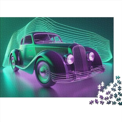 Auto Rätsel Für Erwachsene |Cooler Sportwagen| 1000pcs (75x50cm) Puzzles Lernspiele Home Decor Puzzles von WENNUAN