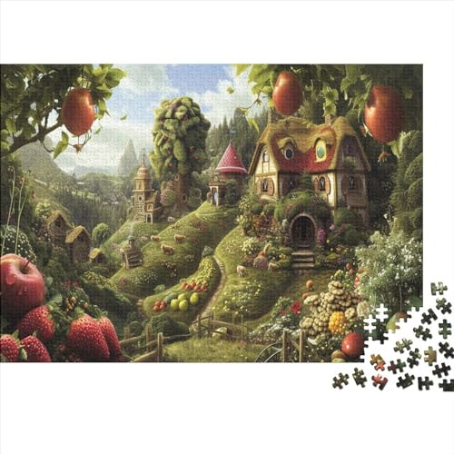 Märchenhaus Rätsel Für Erwachsene |Naturwunder| 500pcs (52x38cm) Puzzles Lernspiele Home Decor Puzzles von WENNUAN