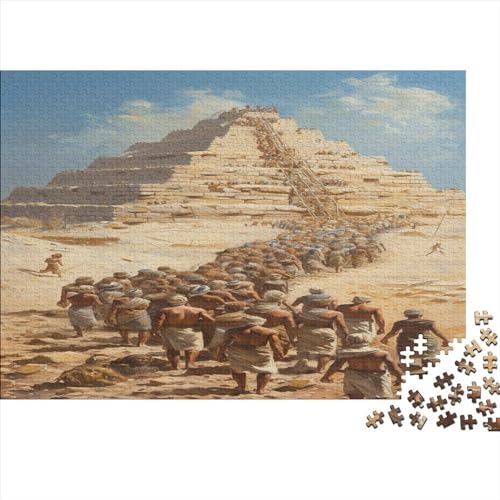 Pyramide Rätsel Für Erwachsene |Antikes Ägypten| 500pcs (52x38cm) Puzzles Lernspiele Home Decor Puzzles von WENNUAN