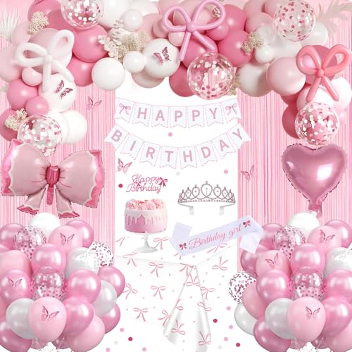 Geburtstagsdeko Rosa Geburtstagsdeko Rosa von WEQTWL