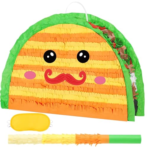 Taco Pinata – Mexiko Partydekoration Taco Pinata – Mexiko Partydekoration von WERNNSAI