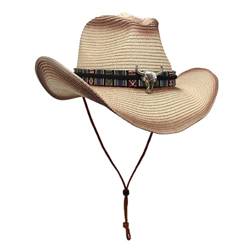 Strohhut, Westernhut, Geburtstag, Party, Reisen, Cowgirl-Hut, Frauenhut, Cosplay-Requisiten Strohhut, Westernhut, Geburtstag, Party, Reisen, Cowgirl-Hut, Frauenhut, Cosplay-Requisiten von WERQA