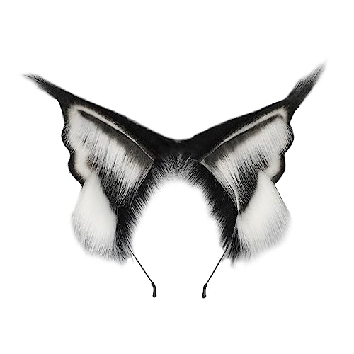 WERQA Luchs-Ohr-Stirnband, süßes Mädchen-Zubehör, Cosplay, Ohren, Fursuit, Maskerade, Halloween, Cosplay, Party WERQA Luchs-Ohr-Stirnband, süßes Mädchen-Zubehör, Cosplay, Ohren, Fursuit, Maskerade, Halloween, Cosplay, Party von WERQA
