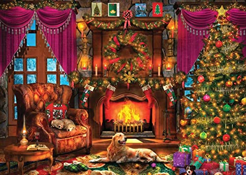 WESEN Puzzle 1000 Teile, Tierwert, Blumen, Vögel, Hunde, Katzen Puzzle 1000 Teile, Frohe Weihnachten Elch/Hund/Wolf Schloss/Tier 1000 Teile Puzzles Spielzeug für Erwachsene Kinder WESEN Puzzle 1000 Teile, Tierwert, Blumen, Vögel, Hunde, Katzen Puzzle 1000 Teile, Frohe Weihnachten Elch/Hund/Wolf Schloss/Tier 1000 Teile Puzzles Spielzeug für Erwachsene Kinder von WESEN