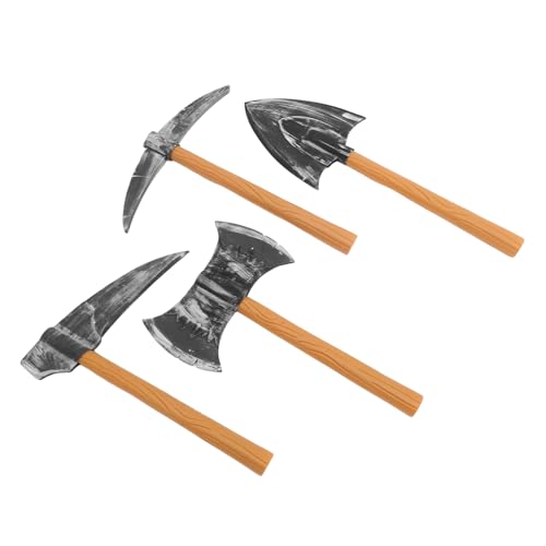 WESIEVYA Halloween Zwerg Prop Set 4-TLG. Schaumstoff Spitzhacke Spielzeug Für Jungen Und Mädchen Bühne Und Partys von WESIEVYA