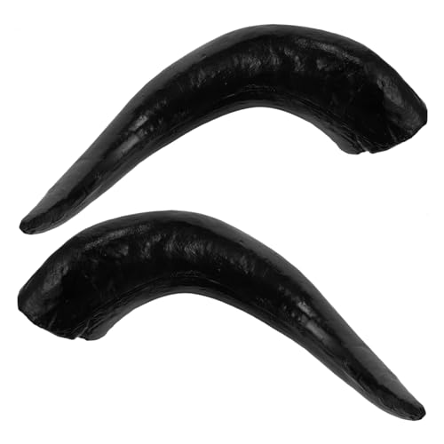 WESIEVYA Must-have Für Die Halloween-party: Stirnband Mit Stierhörnern Und Haarspange Aus Hornimitat WESIEVYA Must-have Für Die Halloween-party: Stirnband Mit Stierhörnern Und Haarspange Aus Hornimitat von WESIEVYA
