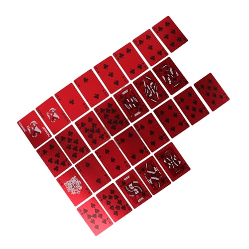 WESIEVYA 1 Rote Pokerspielkarten, Brettspiel, Festival Requisiten, Kartenspiel, Partyspielzeug, Partygeschenke, Partykarten, Pokerspiel Für Partyunterhaltung, Spielkarten, Pokerkarten, WESIEVYA 1 Rote Pokerspielkarten, Brettspiel, Festival Requisiten, Kartenspiel, Partyspielzeug, Partygeschenke, Partykarten, Pokerspiel Für Partyunterhaltung, Spielkarten, Pokerkarten, von WESIEVYA