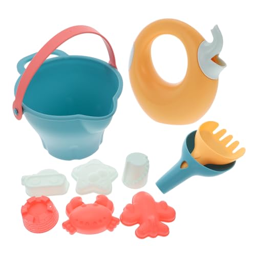 WESIEVYA 1 Satz Beach Toys Set Teiliges Sandspielzeug für Strand Sandkasten und Garten aus Hochwertigem Sicherem Fördert die Fantasie und Kreativität WESIEVYA 1 Satz Beach Toys Set Teiliges Sandspielzeug für Strand Sandkasten und Garten aus Hochwertigem Sicherem Fördert die Fantasie und Kreativität von WESIEVYA