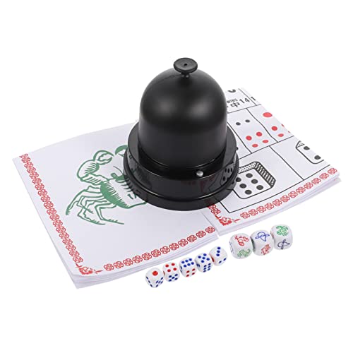 WESIEVYA Elektrischer Würfelbecher-Set Automatischer Tischwürfelhalter Schüttelfunktion für Spiele WESIEVYA Elektrischer Würfelbecher-Set Automatischer Tischwürfelhalter Schüttelfunktion für Spiele von WESIEVYA