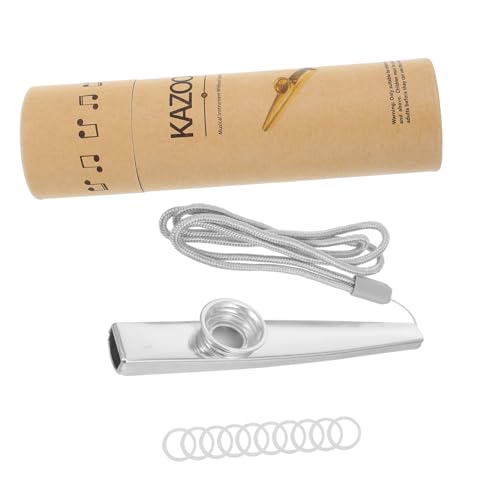 WESIEVYA 1 Satz Kazoo Set, Übungs Kazoo Für Kinder, Performance Kazoo, Kazoos, Großpackung, Kazoo Für Anfänger, Kleines Kazoo Instrument, Kazoos Für Erwachsene, Kinder, Musikinstrumente, von WESIEVYA