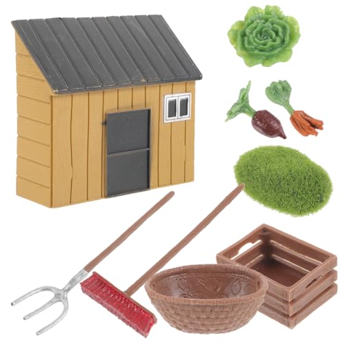 WESIEVYA 1satz Miniatur Bauernhof Modell Werkzeuge Dekorative Gartenaccessoires Für Miniaturhäuser Und Lernspielzeug Teiliges Mit Realistischen Details Und Vielseitiger Nutzung WESIEVYA 1satz Miniatur Bauernhof Modell Werkzeuge Dekorative Gartenaccessoires Für Miniaturhäuser Und Lernspielzeug Teiliges Mit Realistischen Details Und Vielseitiger Nutzung von WESIEVYA