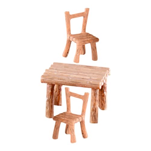 WESIEVYA 1 Satz Miniaturmöbel Set für Mikrolandschaften Teiliges Resin Gartenmöbel für Puppenhäuser Stilvolle Stuhl Mini Desktop Dekoration für Kreative Arrangements WESIEVYA 1 Satz Miniaturmöbel Set für Mikrolandschaften Teiliges Resin Gartenmöbel für Puppenhäuser Stilvolle Stuhl Mini Desktop Dekoration für Kreative Arrangements von WESIEVYA