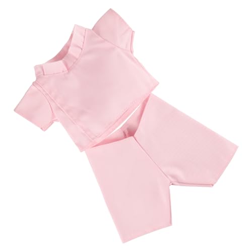 WESIEVYA 1 Satz Puppenkrankenschwesterkleidung für Babypuppen Babypuppenkleidung Plüsch Puppenbaby Zubehör für Babypuppen zarte Bärenkleidung Bärenpuppenversorgung Stoff Rosa WESIEVYA 1 Satz Puppenkrankenschwesterkleidung für Babypuppen Babypuppenkleidung Plüsch Puppenbaby Zubehör für Babypuppen zarte Bärenkleidung Bärenpuppenversorgung Stoff Rosa von WESIEVYA