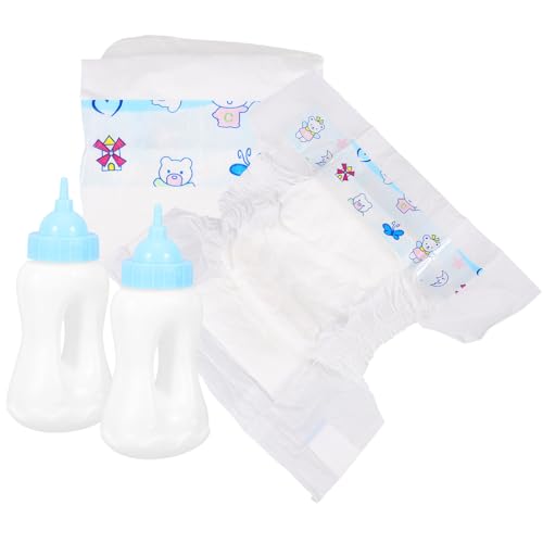 WESIEVYA 1 Satz Puppenzubehör Kleine Futterflaschen Babypuppenflaschen Puppenmilchflasche Geben Vor, Hausspielzeug Zu Sein Plastik WESIEVYA 1 Satz Puppenzubehör Kleine Futterflaschen Babypuppenflaschen Puppenmilchflasche Geben Vor, Hausspielzeug Zu Sein Plastik von WESIEVYA