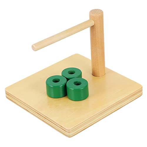 WESIEVYA 1 Satz Zylindrischer Ring Kognitionsspielzeug Frühlernspielzeug Intelligenzentwicklungsspielzeug Kognitives Säulenspielzeug Früherziehungsversorgung Holz WESIEVYA 1 Satz Zylindrischer Ring Kognitionsspielzeug Frühlernspielzeug Intelligenzentwicklungsspielzeug Kognitives Säulenspielzeug Früherziehungsversorgung Holz von WESIEVYA