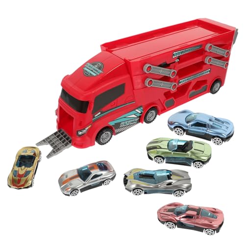 WESIEVYA Plastikautospielzeug Für Jungen Und Mädchen Autospielzeug LKW Autospielzeug Faltbares LKW-Spielzeug Für Jungen Mädchen Kleinkinder von WESIEVYA