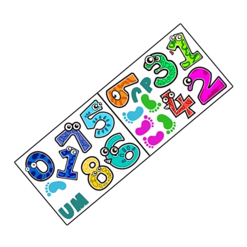 WESIEVYA 1 Set Cartoon Spiel Bodenaufkleber, Spielaufkleber, Zahlenspiel Gitteraufkleber, DIY Aufkleber, Kindergarten Bodenaufkleber, Zahlenspiel Gitteraufkleber, Gitter Bodenaufkleber, WESIEVYA 1 Set Cartoon Spiel Bodenaufkleber, Spielaufkleber, Zahlenspiel Gitteraufkleber, DIY Aufkleber, Kindergarten Bodenaufkleber, Zahlenspiel Gitteraufkleber, Gitter Bodenaufkleber, von WESIEVYA