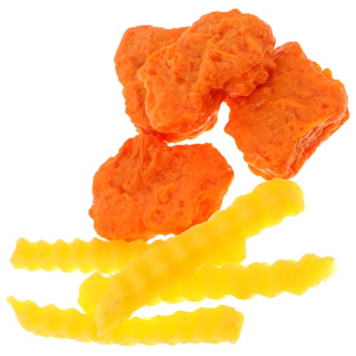 WESIEVYA 1 Set Colonel Chicken Nugget Modell, Realistische Geröstete Chicken Nuggets, Lebensmitteldekor, Simuliertes Essen, Lebensechtes Lebensmittelmodell, Chicken Nuggets Formmodell, WESIEVYA 1 Set Colonel Chicken Nugget Modell, Realistische Geröstete Chicken Nuggets, Lebensmitteldekor, Simuliertes Essen, Lebensechtes Lebensmittelmodell, Chicken Nuggets Formmodell, von WESIEVYA