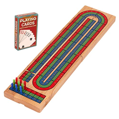 WESIEVYA 1 Set Traditionellen Brettspiel Set Tragbare Reise Tisch Brettspiel Holz von WESIEVYA