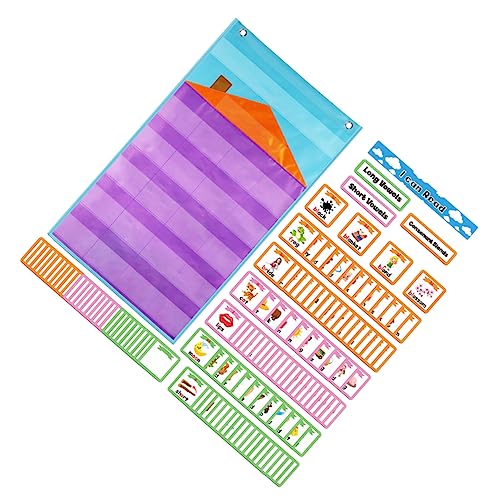 WESIEVYA 1 Satz Hängende Taschendiagramm-buchstabenkarten Kreative Tragbare Taschendiagramme WESIEVYA 1 Satz Hängende Taschendiagramm-buchstabenkarten Kreative Tragbare Taschendiagramme von WESIEVYA