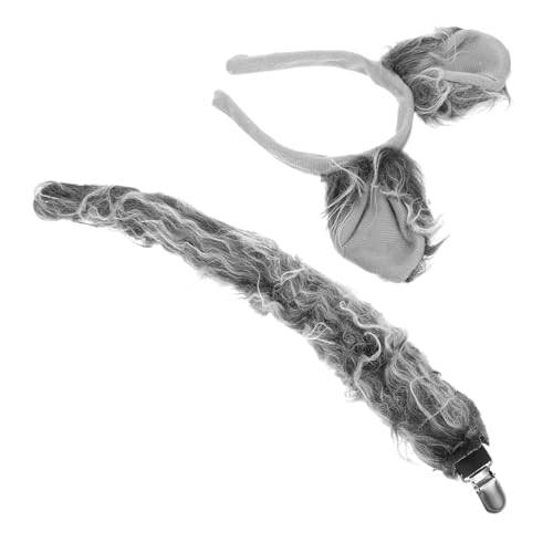WESIEVYA 1satz Wolfsohren Und Set Für Junge Mädchen Realistische Tierkostüm Accessoires Für Halloween Und Maskerade-Partys Für Cosplay Und Fantasievolles Spiel Mit Haarschmuck Und Mit WESIEVYA 1satz Wolfsohren Und Set Für Junge Mädchen Realistische Tierkostüm Accessoires Für Halloween Und Maskerade-Partys Für Cosplay Und Fantasievolles Spiel Mit Haarschmuck Und Mit von WESIEVYA