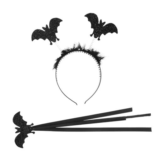 WESIEVYA 1 Set Halloween Stirnband Set, Cosplay Haarbänder, Halloween Kopfbedeckung, Performance Requisite, Haarreifen, Party Haarband, Damen Kopfschmuck, Halloween Party Zubehör, Party von WESIEVYA