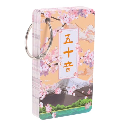 WESIEVYA Japanische Gojūon-lernkarten Papier Katakana-Hiragana-Karten Für Anfänger 50-soundkarte Mit Klaren Mustern WESIEVYA Japanische Gojūon-lernkarten Papier Katakana-Hiragana-Karten Für Anfänger 50-soundkarte Mit Klaren Mustern von WESIEVYA