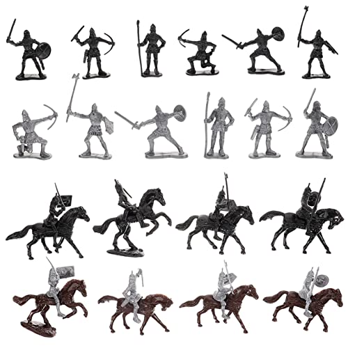 WESIEVYA 1 Set Kavallerie Pferdemodell, Mikrofiguren, Miniatur Menschen, Kinderbedarf, Sandtisch Dekorationen, Kinder Menschenfiguren, Personenfigur, Kleine Soldatenmodelle, Mini WESIEVYA 1 Set Kavallerie Pferdemodell, Mikrofiguren, Miniatur Menschen, Kinderbedarf, Sandtisch Dekorationen, Kinder Menschenfiguren, Personenfigur, Kleine Soldatenmodelle, Mini von WESIEVYA