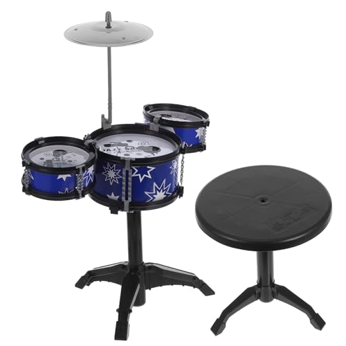 WESIEVYA Interaktives Kinder-Schlagzeug-Set Für Kleinkinder Musikspielzeug Pädagogisches Set Für Jungen Und Mädchen Musikinstrumente-simulationsset Sound WESIEVYA Interaktives Kinder-Schlagzeug-Set Für Kleinkinder Musikspielzeug Pädagogisches Set Für Jungen Und Mädchen Musikinstrumente-simulationsset Sound von WESIEVYA