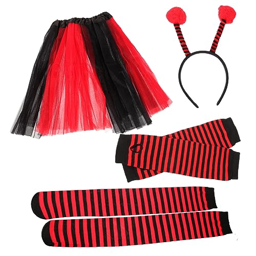 WESIEVYA 1 Set Marienkäfer Bienenflügel Stirnband Set, Karnevalskostüme Für Frauen, Marienkäfer Kostüm Stirnband, Tutu Rock, Marienkäfer Dekoration, Marienkäfer Kleidungszubehör, Tutu WESIEVYA 1 Set Marienkäfer Bienenflügel Stirnband Set, Karnevalskostüme Für Frauen, Marienkäfer Kostüm Stirnband, Tutu Rock, Marienkäfer Dekoration, Marienkäfer Kleidungszubehör, Tutu von WESIEVYA