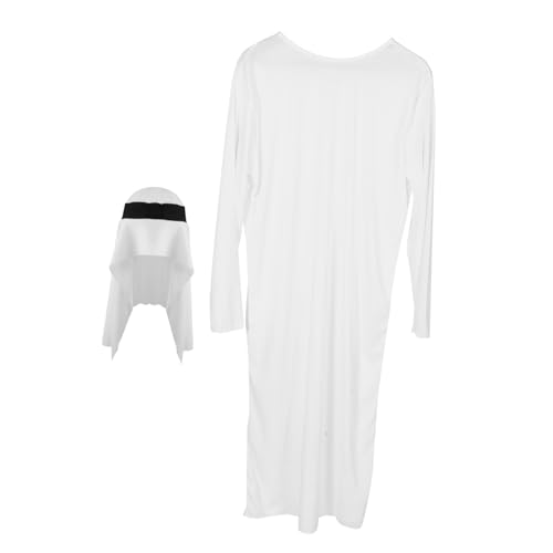 WESIEVYA 1 Set Prinzenkleidung, Arabisches Kleid Für Frauen, Märchenprinz Kostüm Für Erwachsene, Arabisches Kostüm Für Männer, Kleider Für Eine Maskenparty, Arabisches Prinzessinnenkostüm WESIEVYA 1 Set Prinzenkleidung, Arabisches Kleid Für Frauen, Märchenprinz Kostüm Für Erwachsene, Arabisches Kostüm Für Männer, Kleider Für Eine Maskenparty, Arabisches Prinzessinnenkostüm von WESIEVYA
